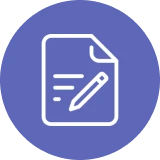 Writing document illustration